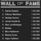 Wall of Fame